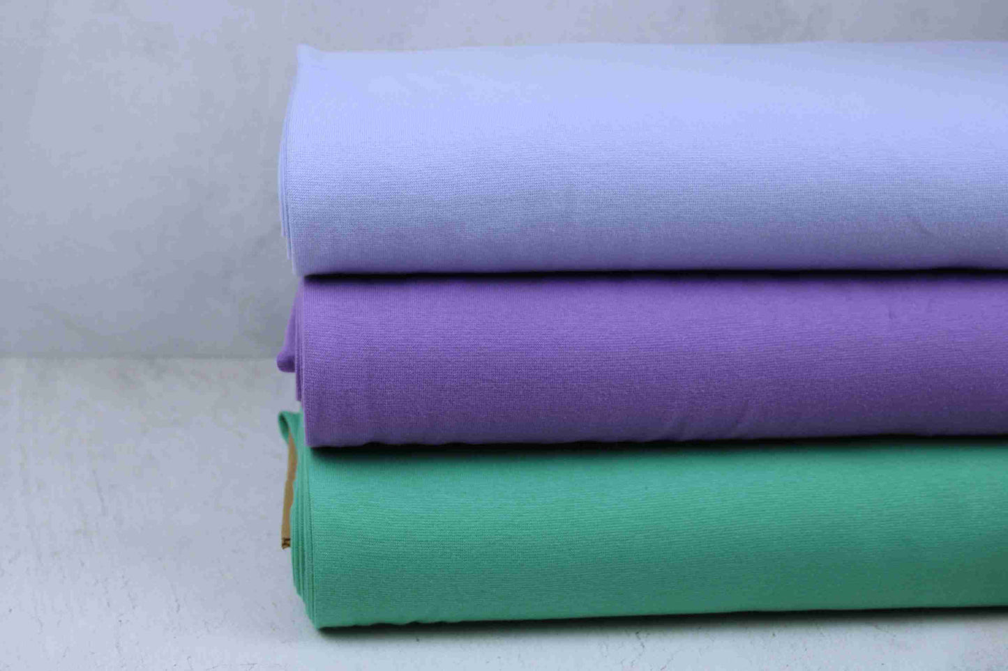 Bündchenstoff Heike FS24 uni - grün