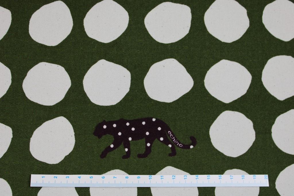 Canvas Echino Panther - oliv