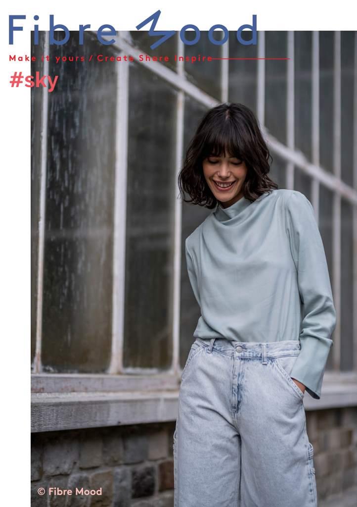 Fibre Mood Ausgabe 8 Shirt Sky
