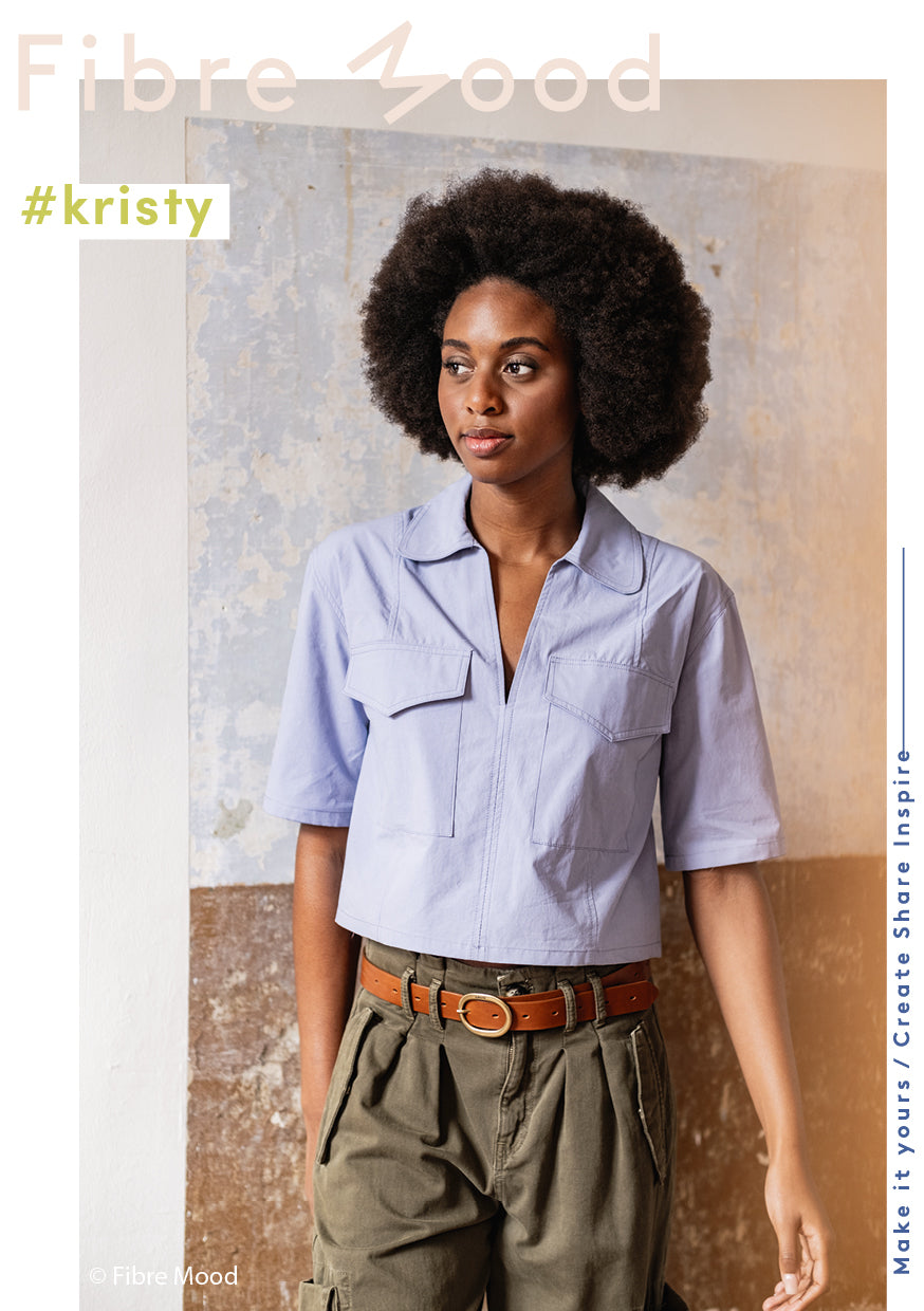 Fibre Mood Ausgabe 32 Hemdbluse Kristy