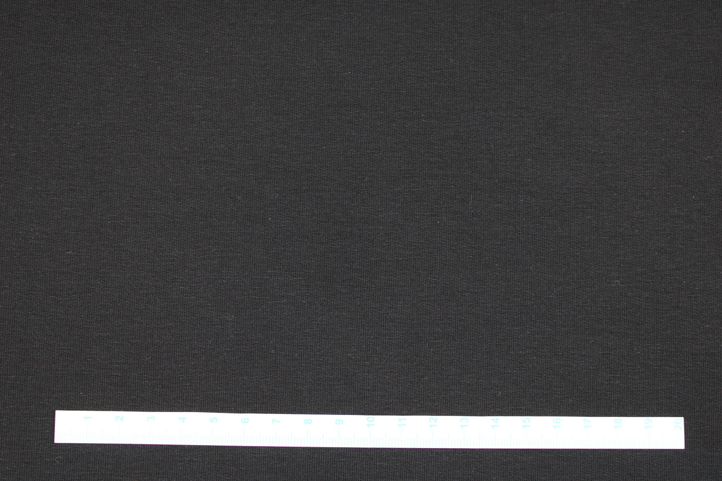 French Terry Sweatstoff Maike in uni Schwarz Maßstab