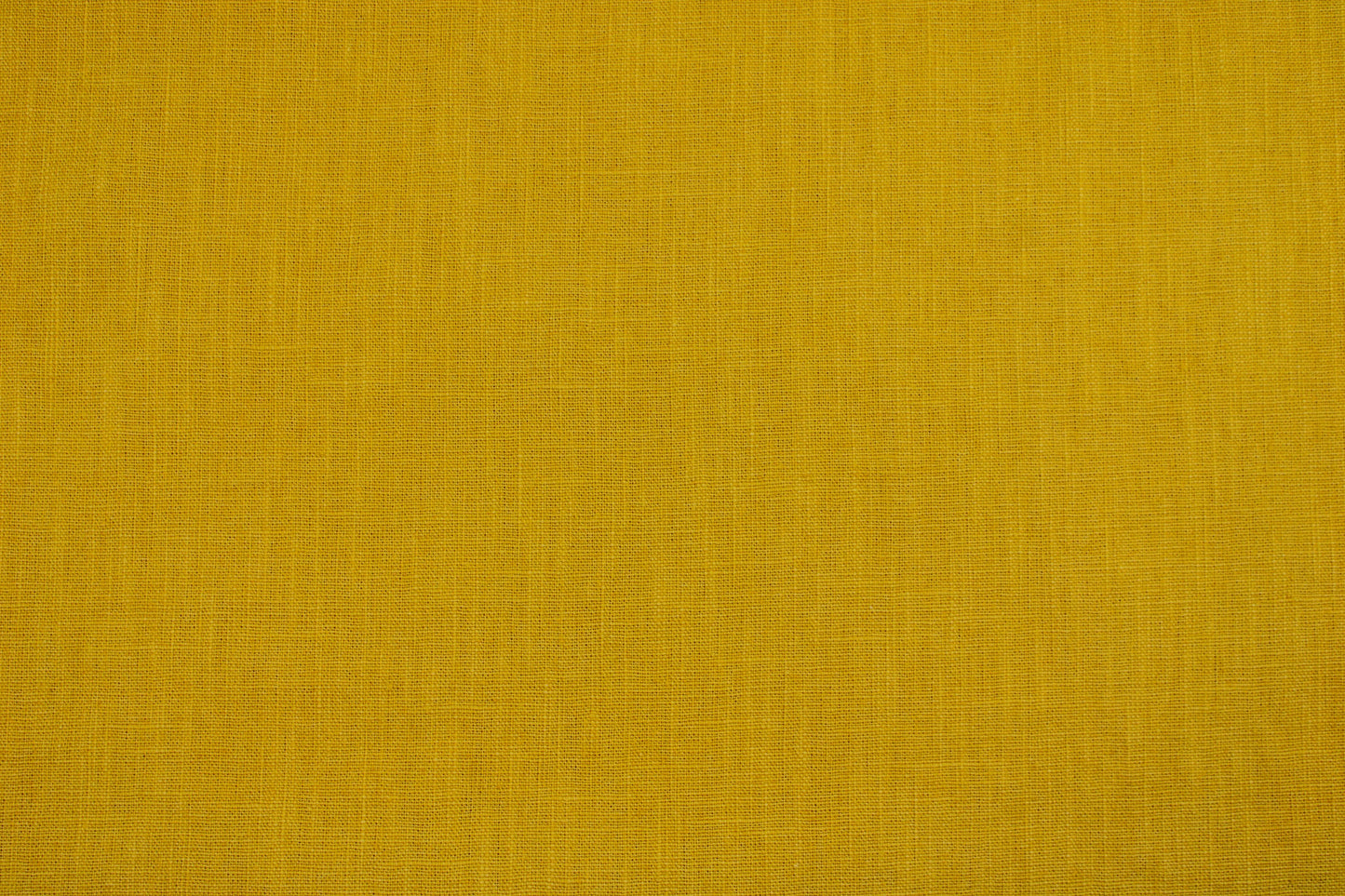 Leinen-Baumwollgemisch Damiel in uni ocker Detailbild