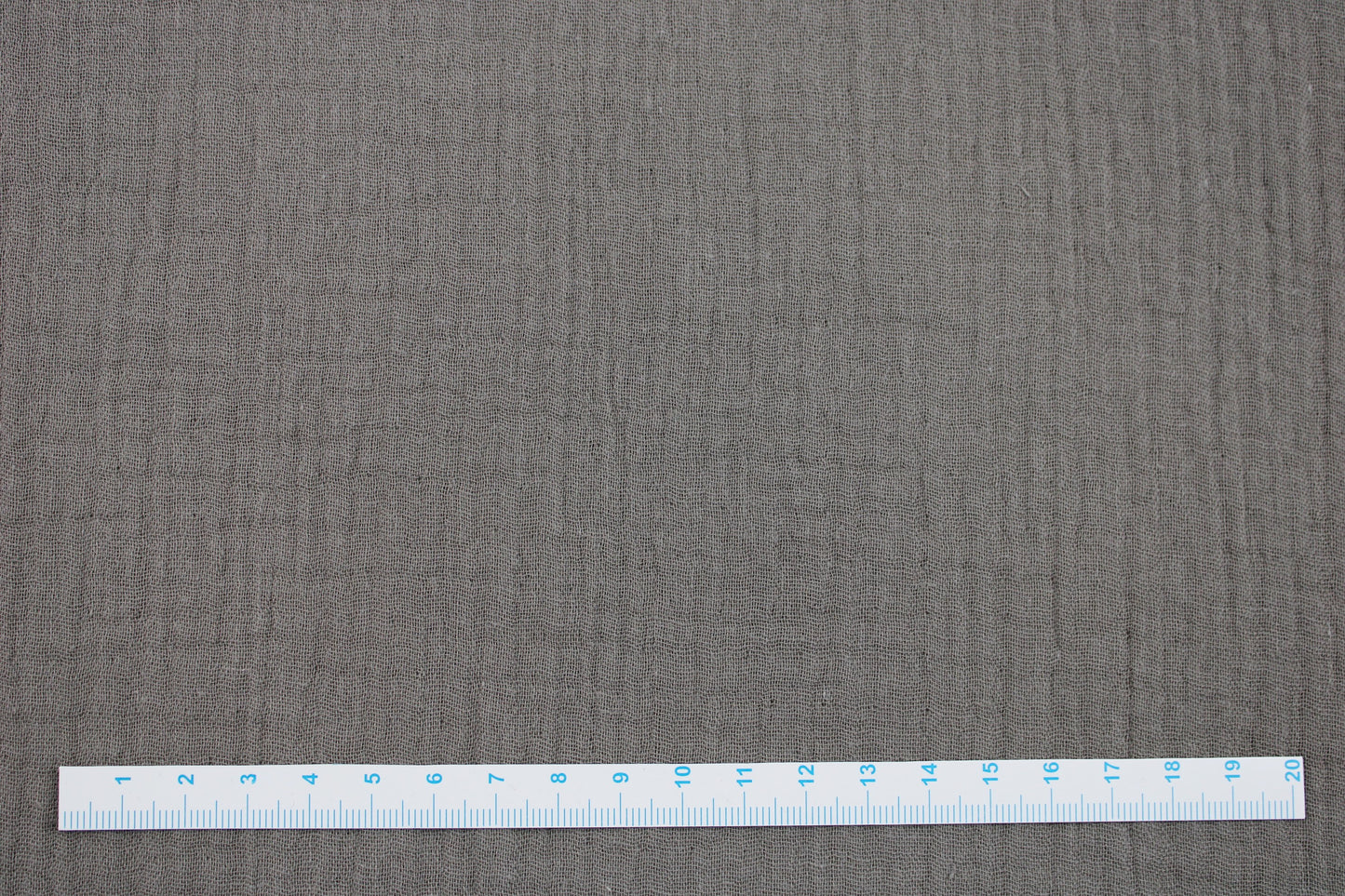 Musselinstoff Jenke uni schlamm Maßstab