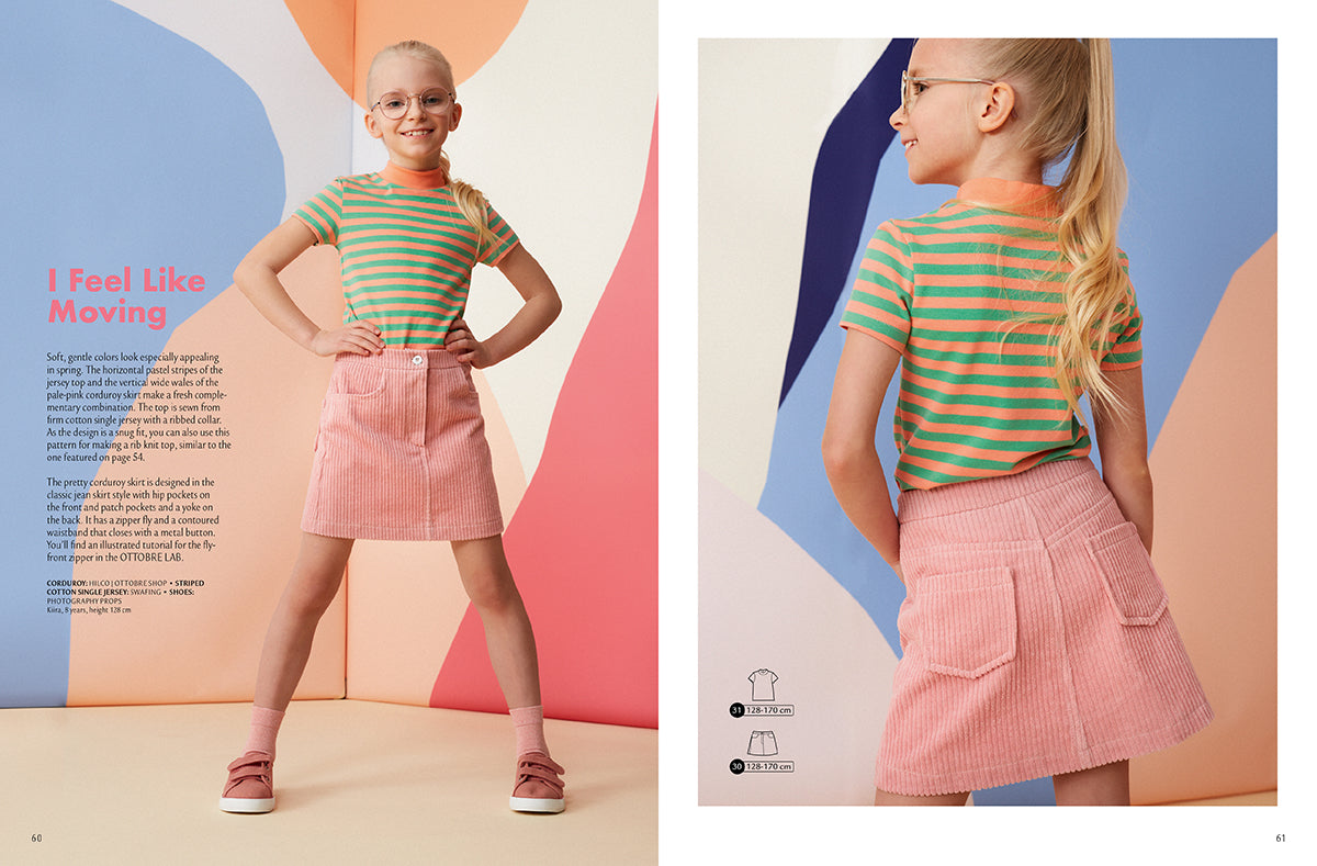 Zeitschrift Ottobre Design® Kids Frühjahr 01/2022