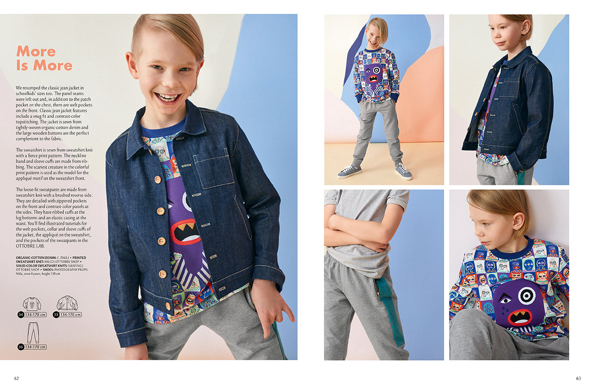 Zeitschrift Ottobre Design® Kids Frühjahr 01/2022