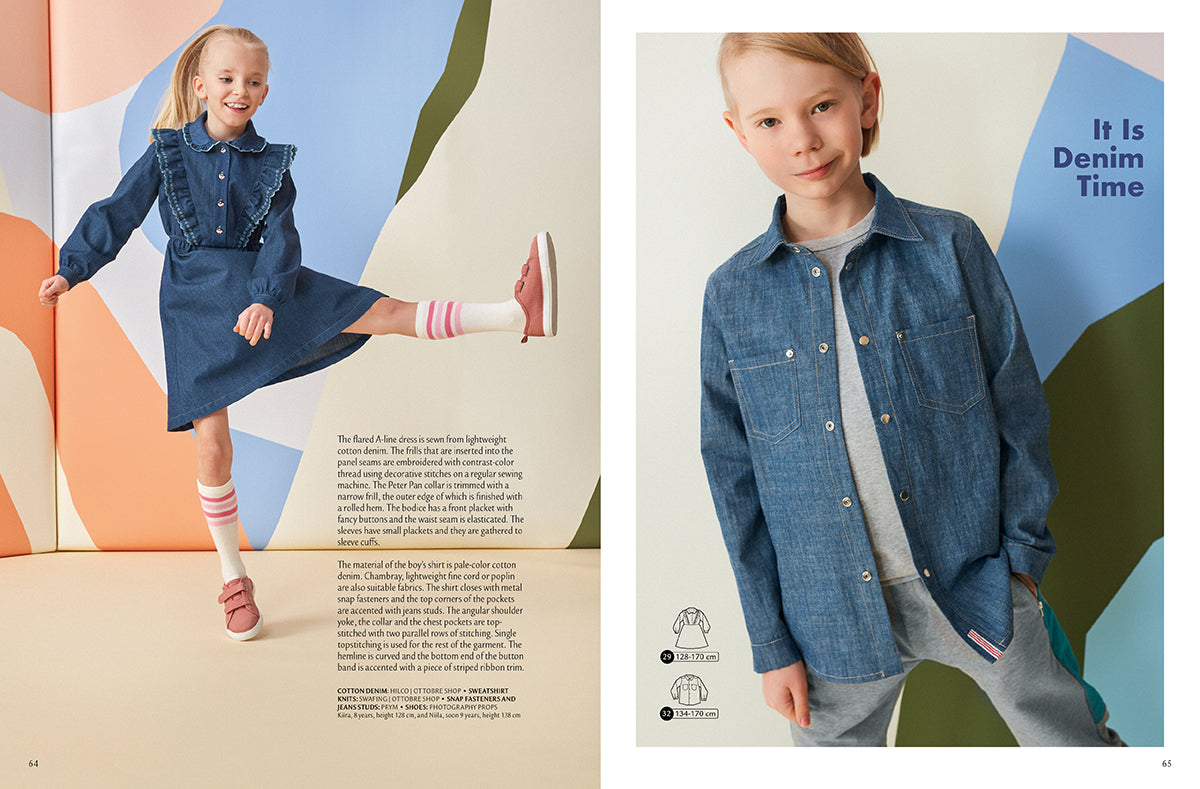 Zeitschrift Ottobre Design® Kids Frühjahr 01/2022