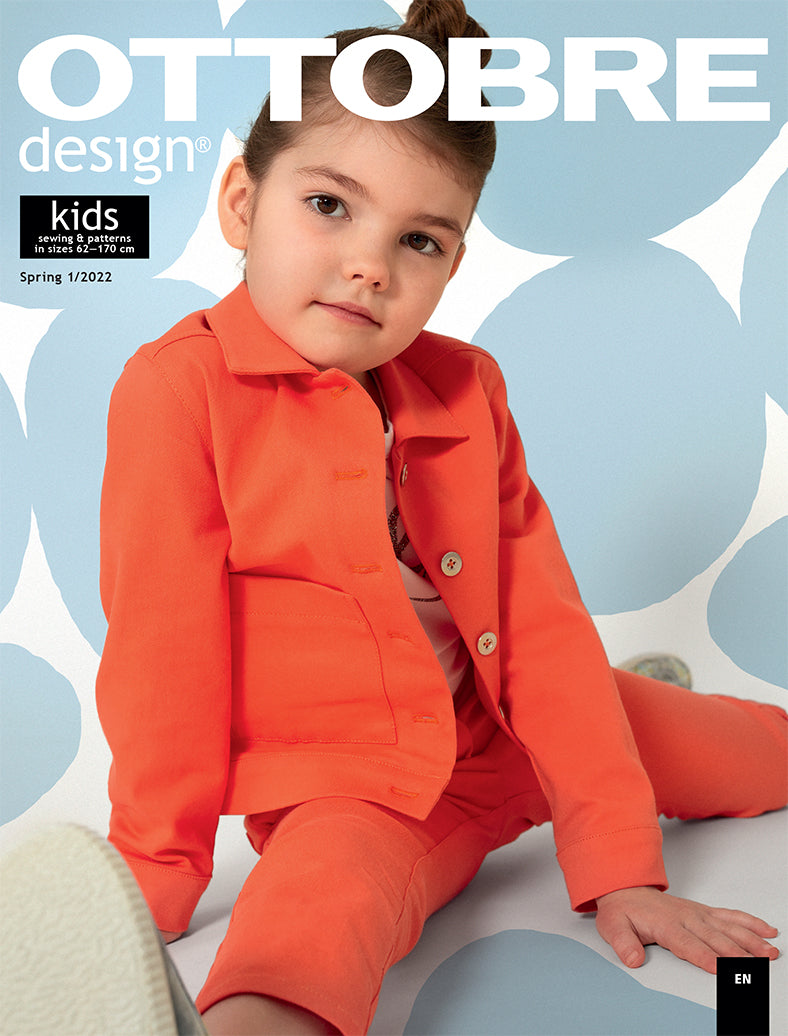 Zeitschrift Ottobre Design® Kids Frühjahr 01/2022