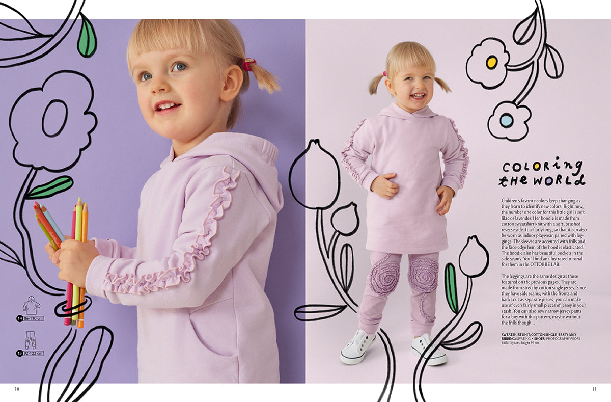 Zeitschrift Ottobre Design® Kids Frühjahr 01/2022
