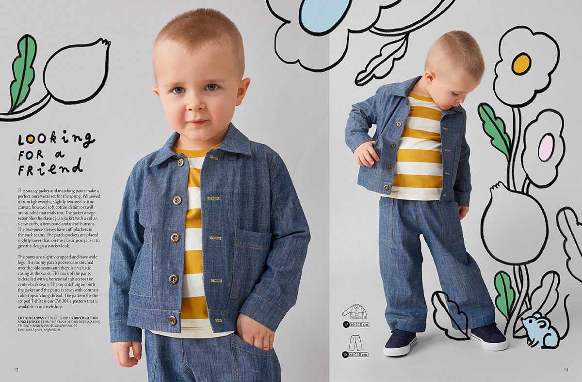 Zeitschrift Ottobre Design® Kids Frühjahr 01/2022