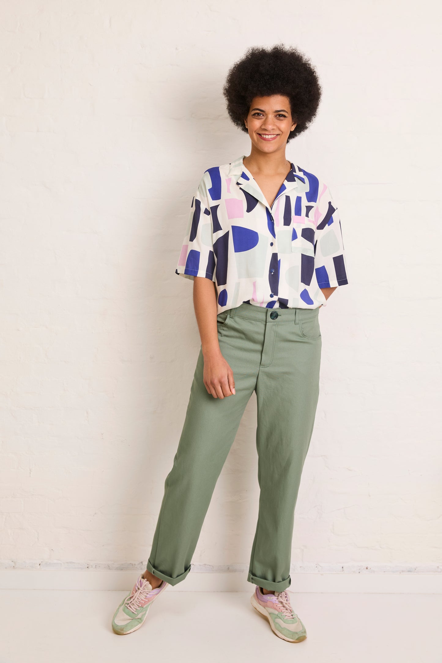 Papierschnittmuster Este - Hemdbluse