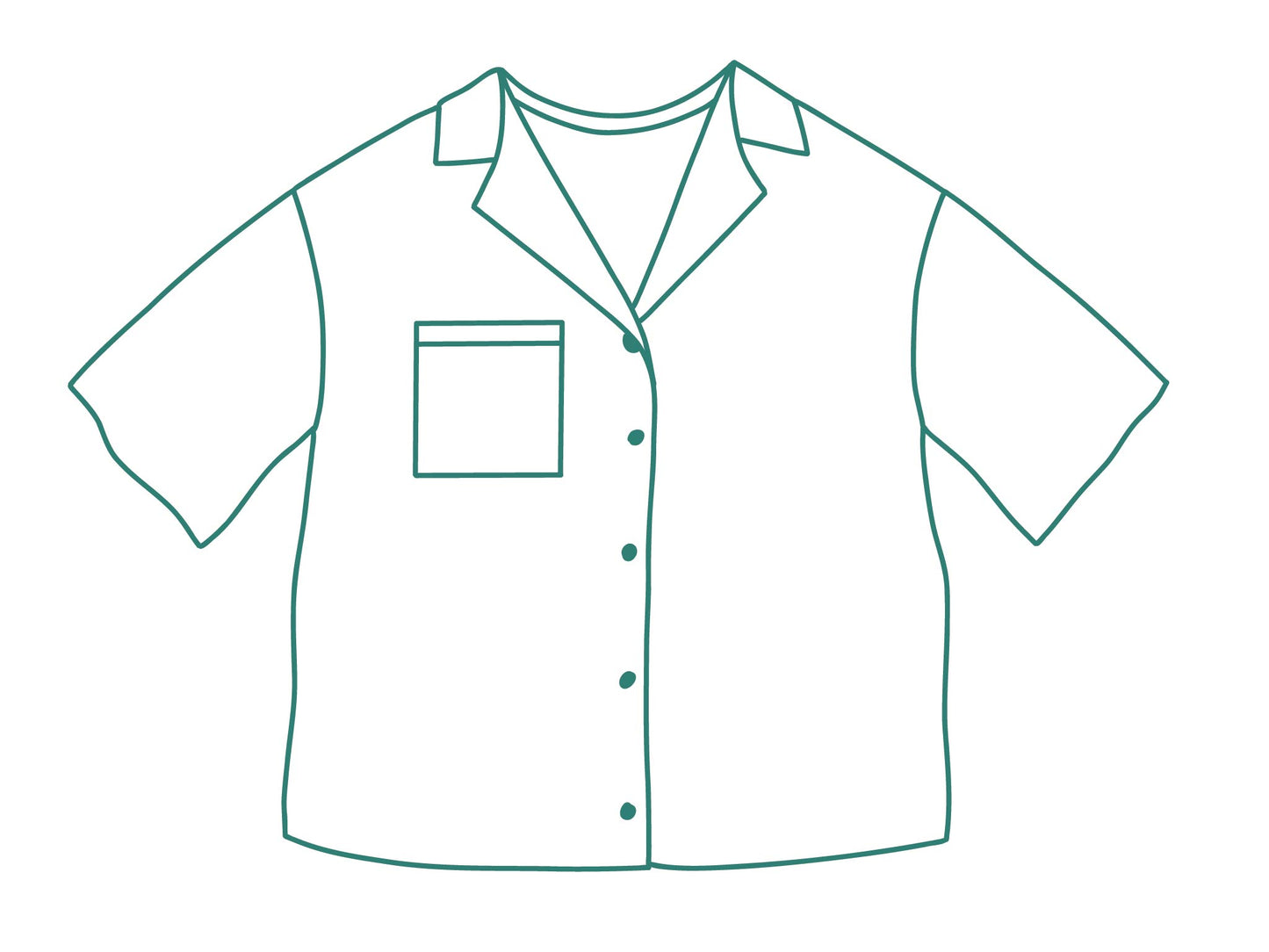 Papierschnittmuster Este - Hemdbluse