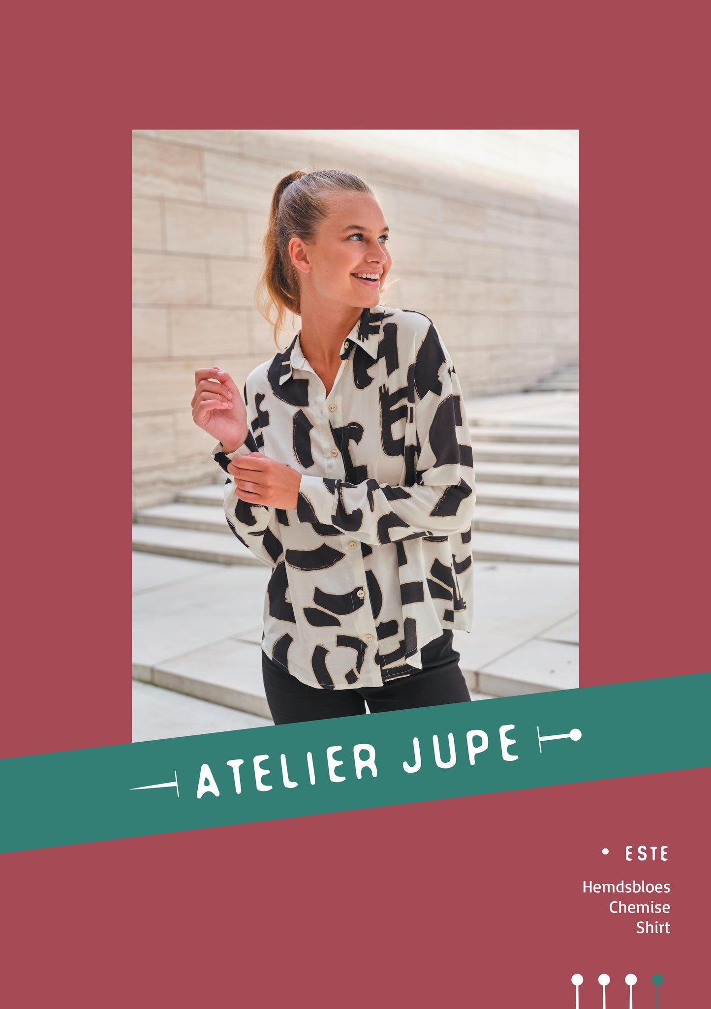 Papierschnittmuster Este - Hemdbluse