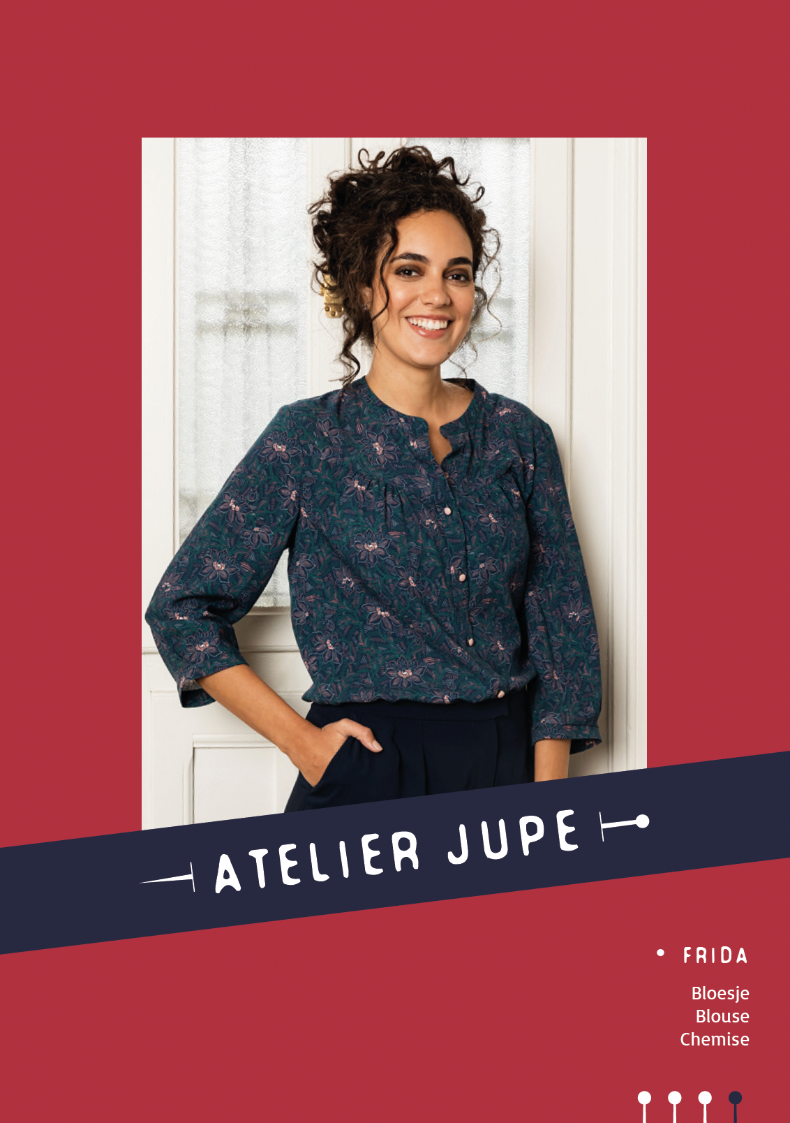 Papierschnittmuster Frieda - Bluse