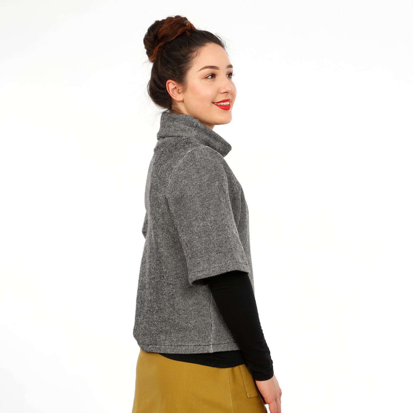 Schnittmuster Rollkragenpullover Frau Dörte von Studio-Schnittreif