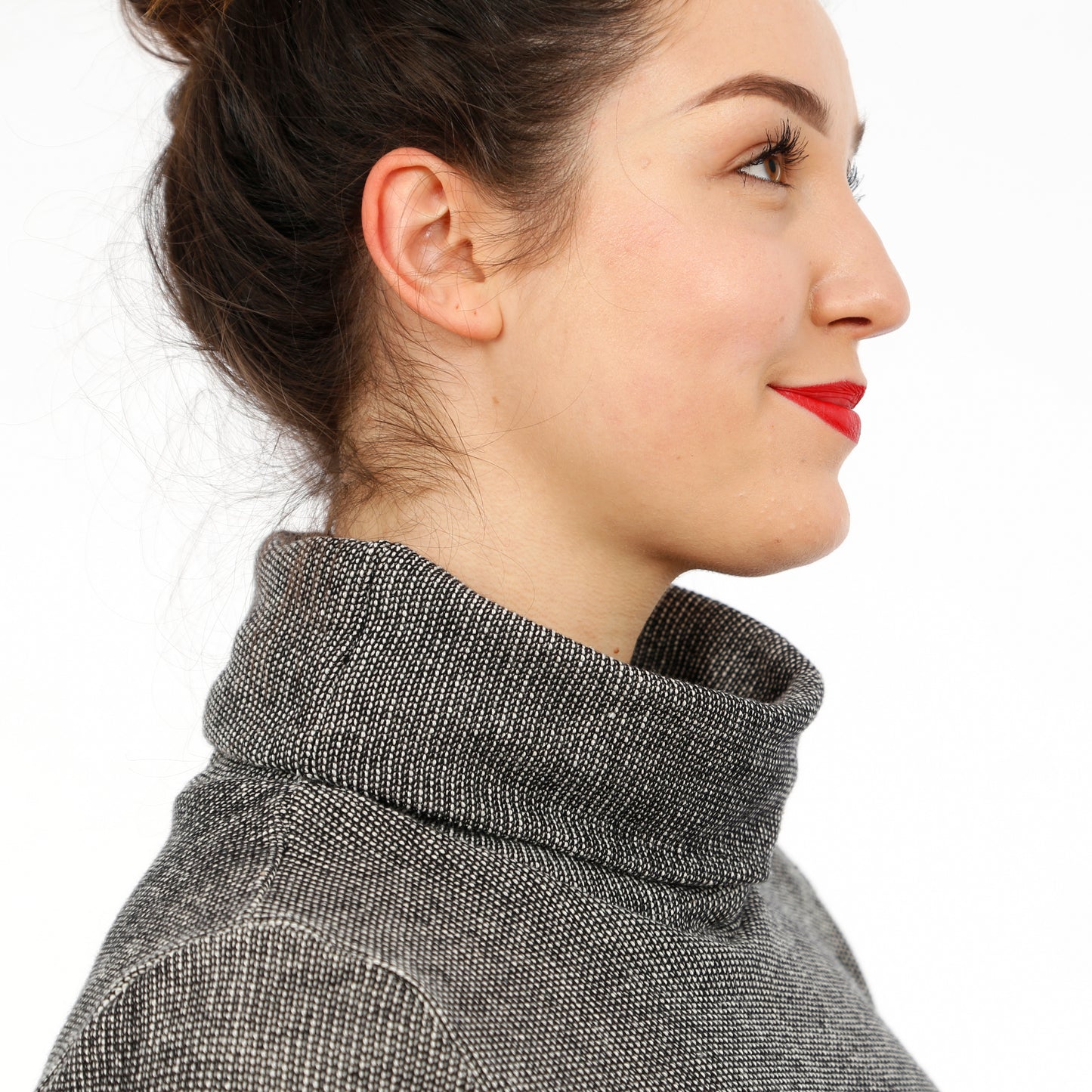 Schnittmuster Rollkragenpullover Frau Dörte von Studio-Schnittreif