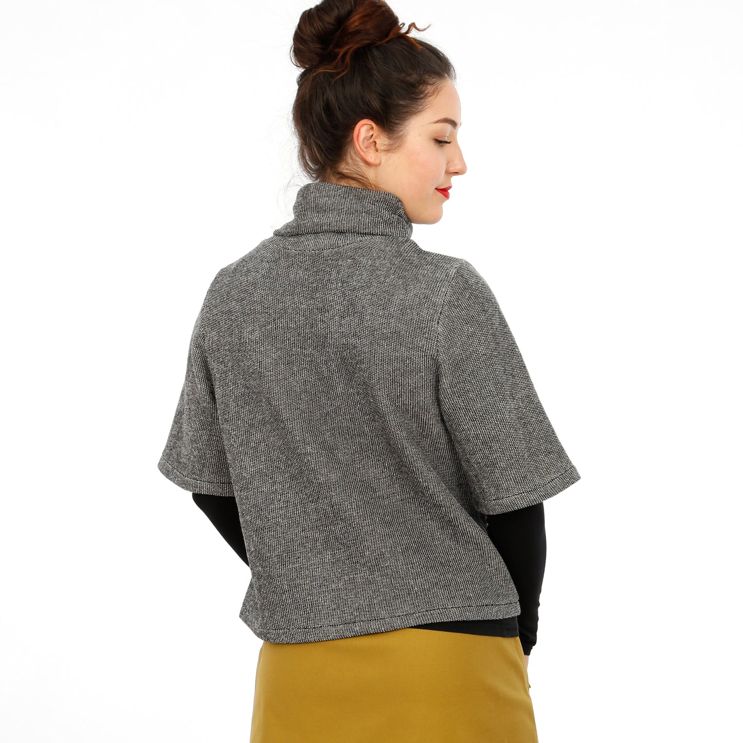 Schnittmuster Rollkragenpullover Frau Dörte von Studio-Schnittreif