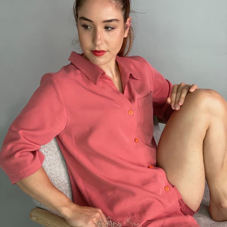 Papierschnittmuster Pyjama Frau Hilda von Studio Schnittreif