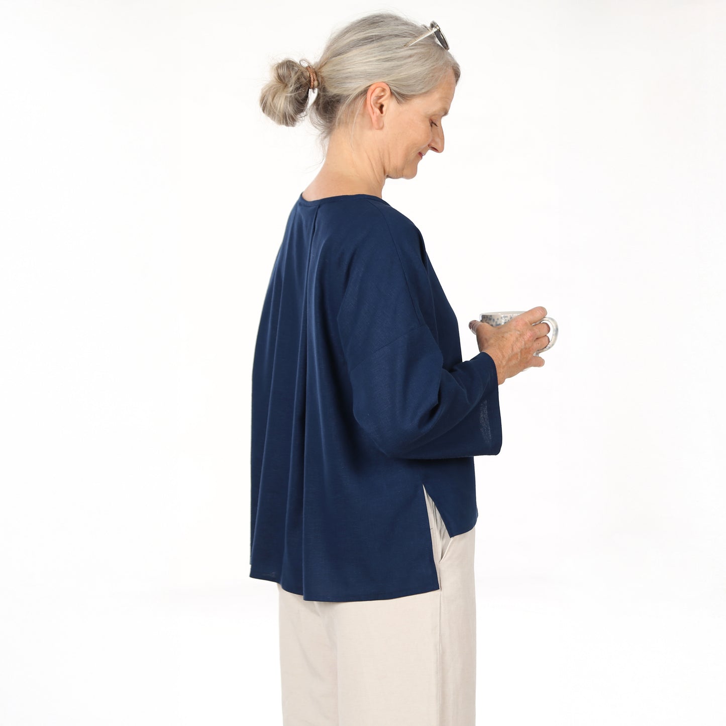 Schnittmuster Bluse Frau Maki von Studio Schnittreif