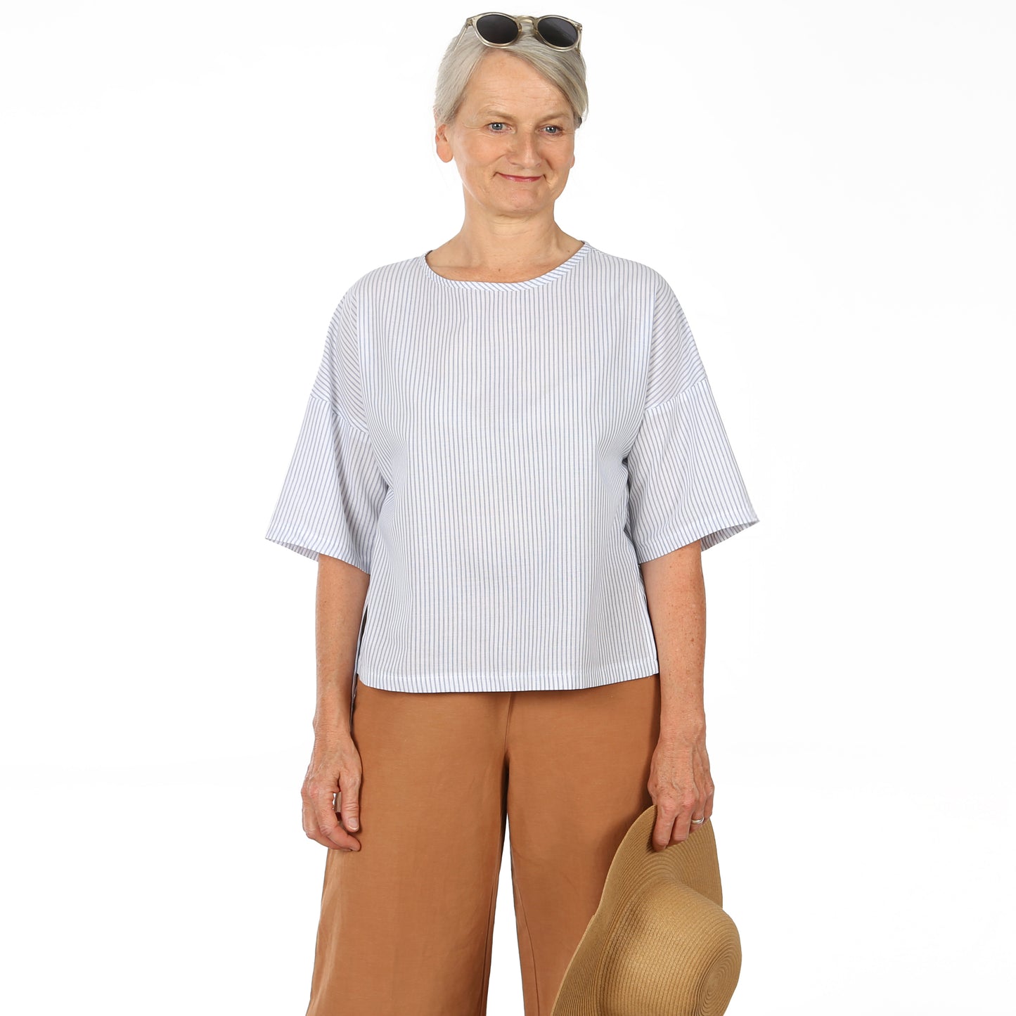 Schnittmuster Bluse Frau Maki von Studio Schnittreif