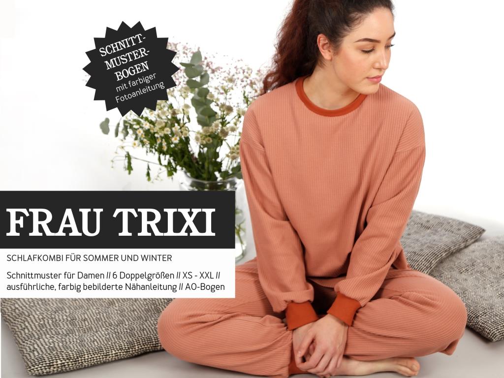 Papierschnittmuster Schlafkombi Frau Trixi von Studio Schnittreif