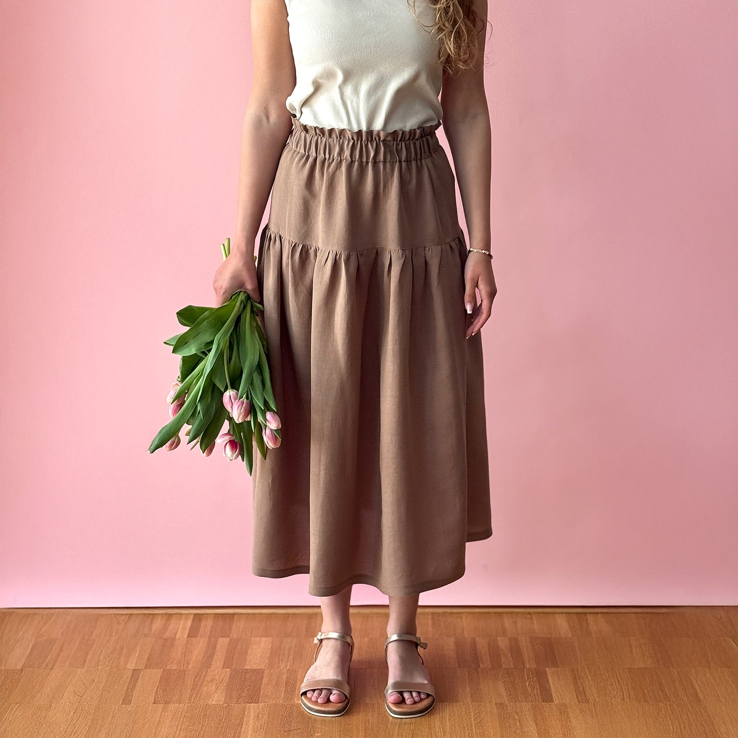 Schnittmuster Rock mit Papergab-Bund Frau Pippa von Studio Schnittreif