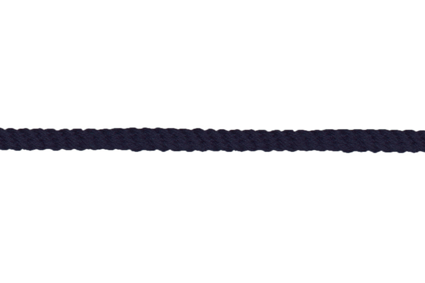Parkakordel aus Baumwolle Durchmesser 4mm in dunkelblau