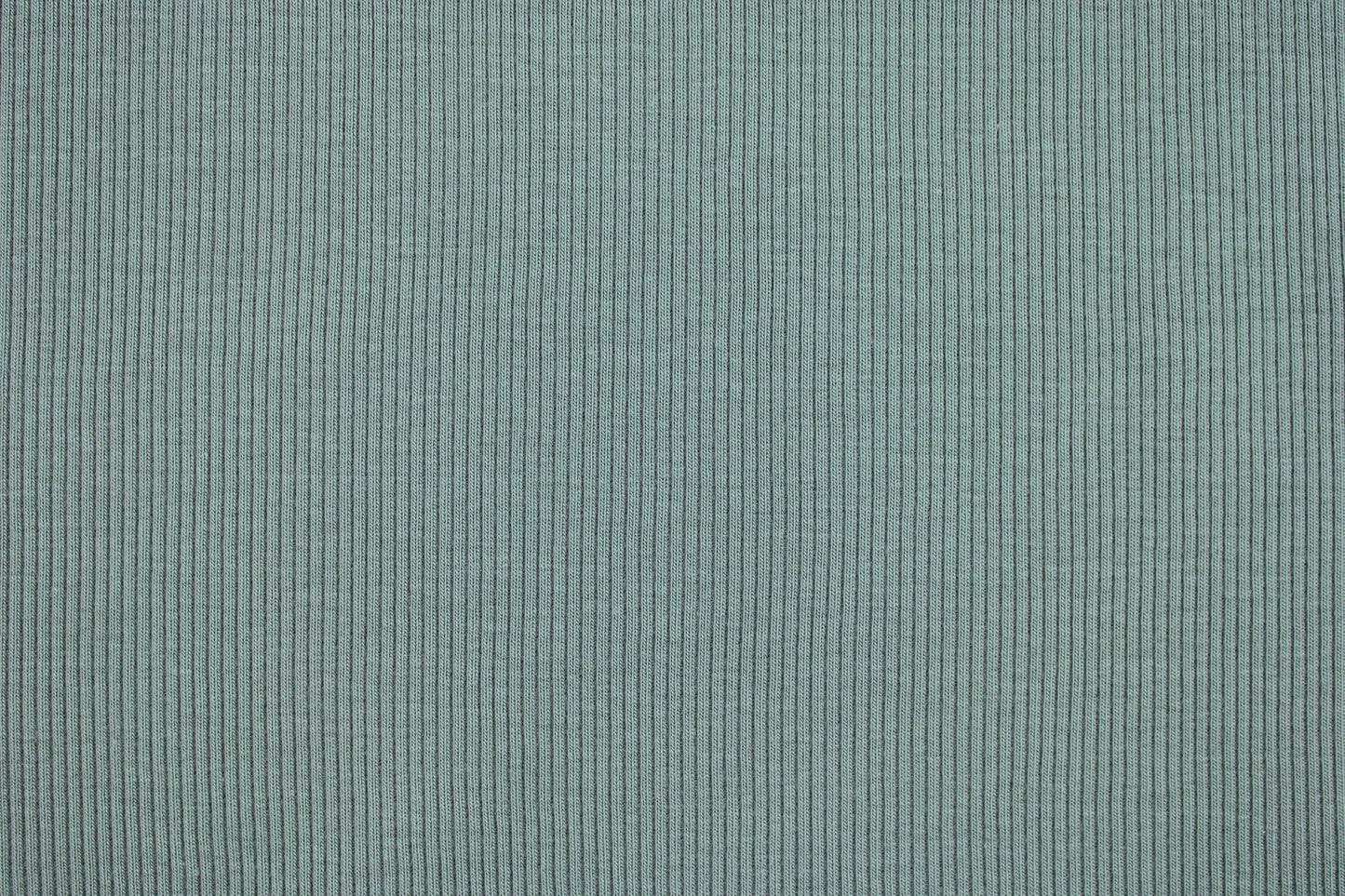 Ripppjersey Marissa in uni smaragd Detailbild