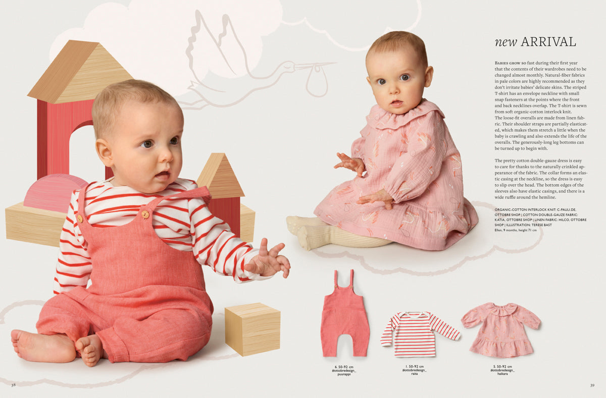 Zeitschrift Ottobre Design® Kids Frühjahr 01/2024
