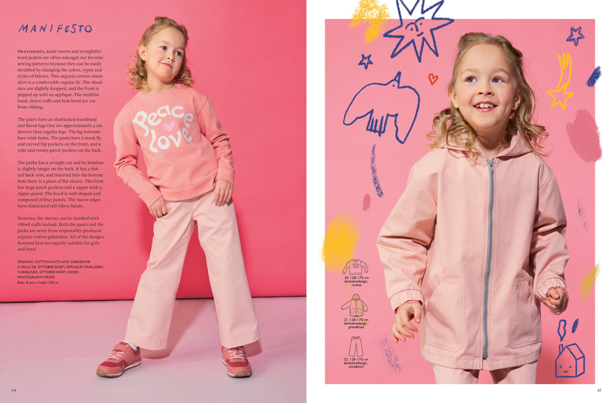 Zeitschrift Ottobre Design® Kids Frühjahr 01/2024