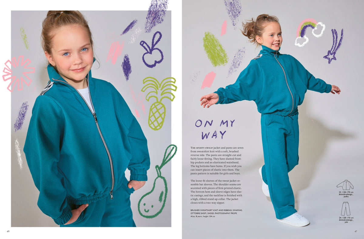 Zeitschrift Ottobre Design® Kids Frühjahr 01/2024