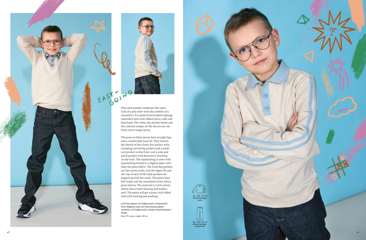 Zeitschrift Ottobre Design® Kids Frühjahr 01/2024