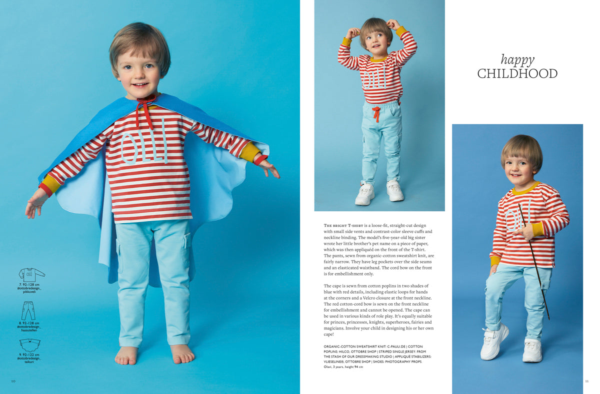 Zeitschrift Ottobre Design® Kids Frühjahr 01/2024
