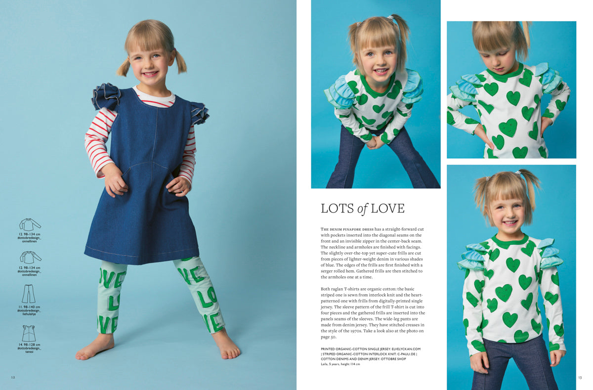 Zeitschrift Ottobre Design® Kids Frühjahr 01/2024