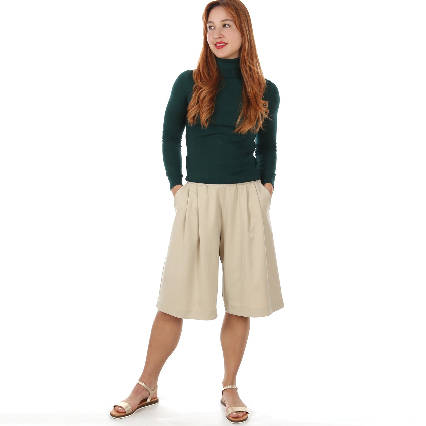Papierschnittmuster Frau Beeke - Bermudashorts