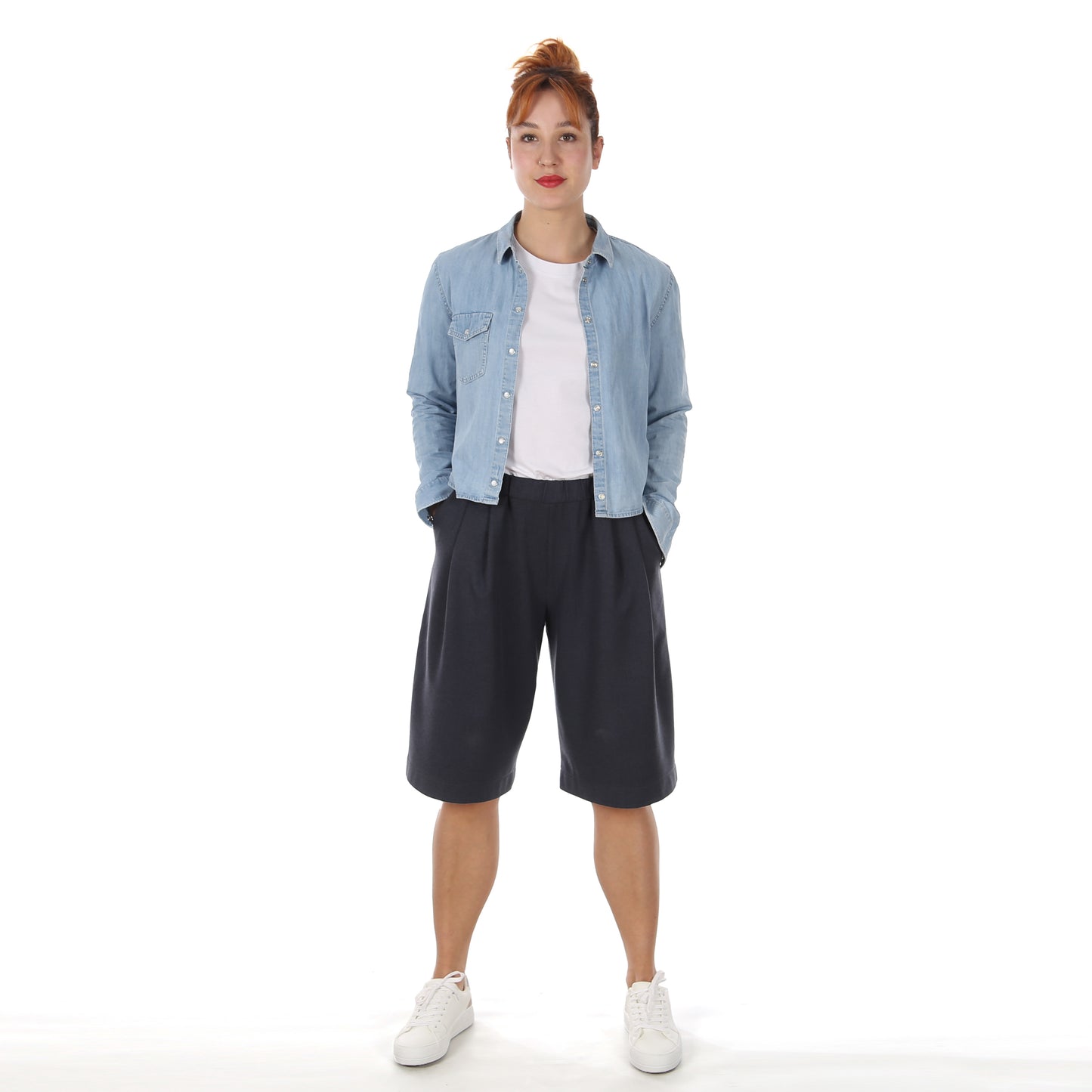 Papierschnittmuster Frau Beeke - Bermudashorts