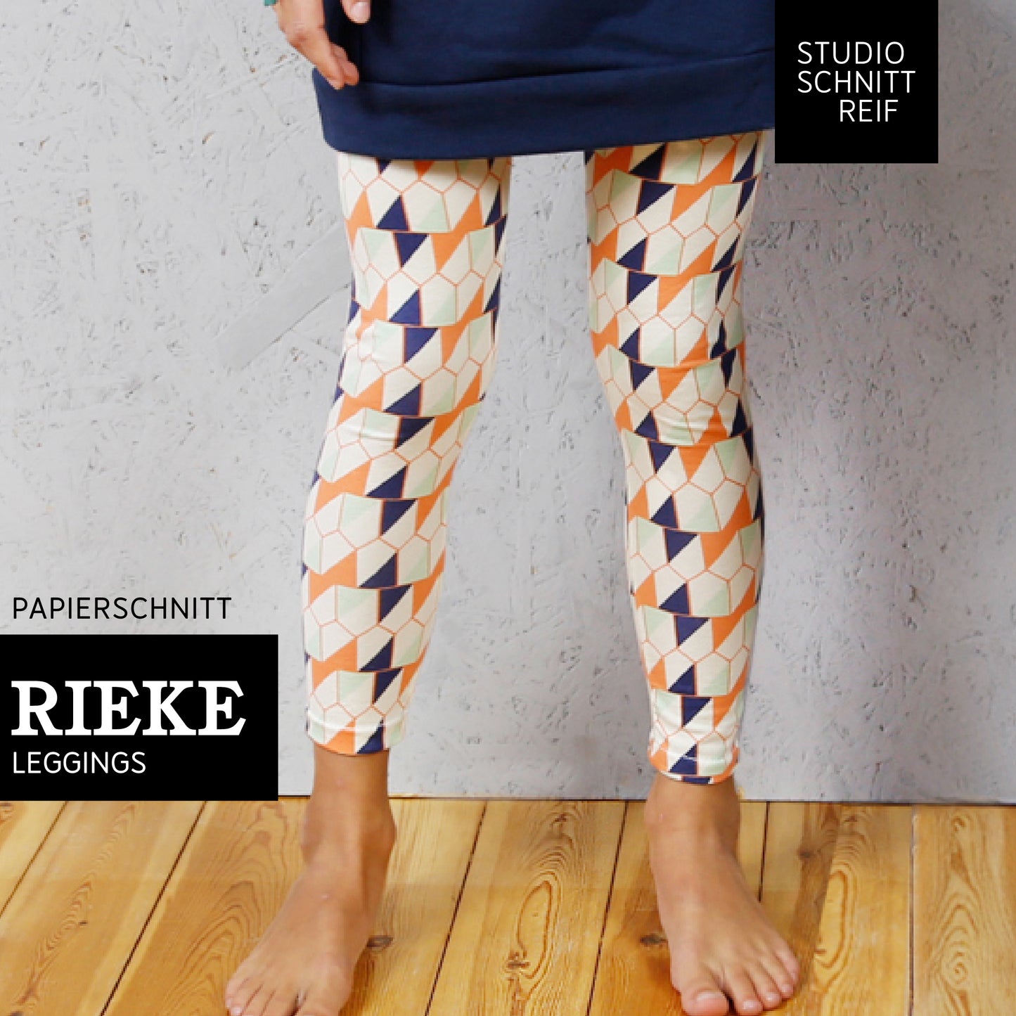 Schnittmuster Rieke Leggings von Studio Schnittreif