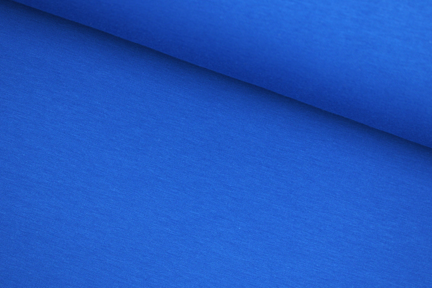 Sweatstoff Eike uni royalblau quer