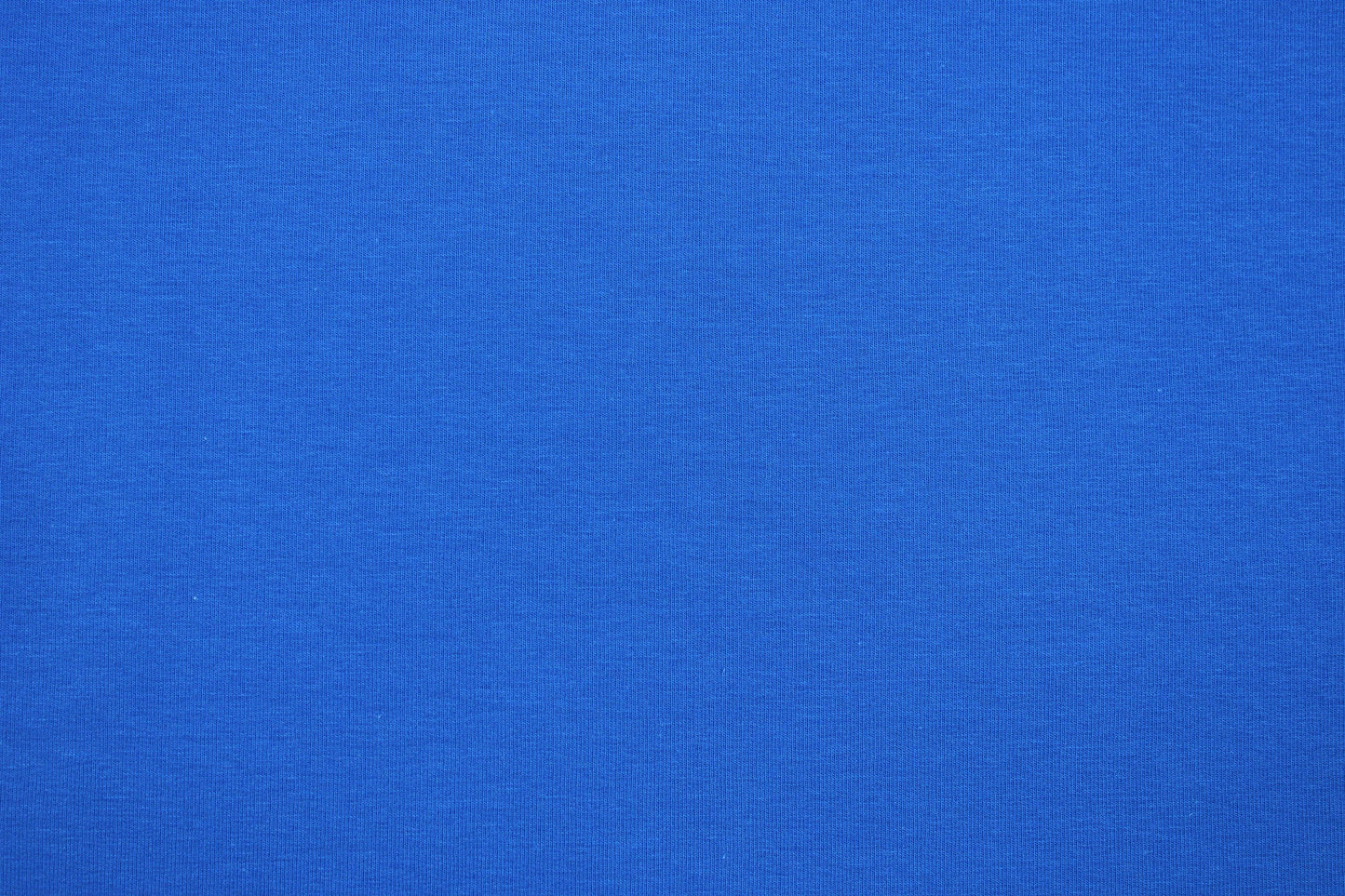 Sweatstoff Eike uni royalblau Detailansicht