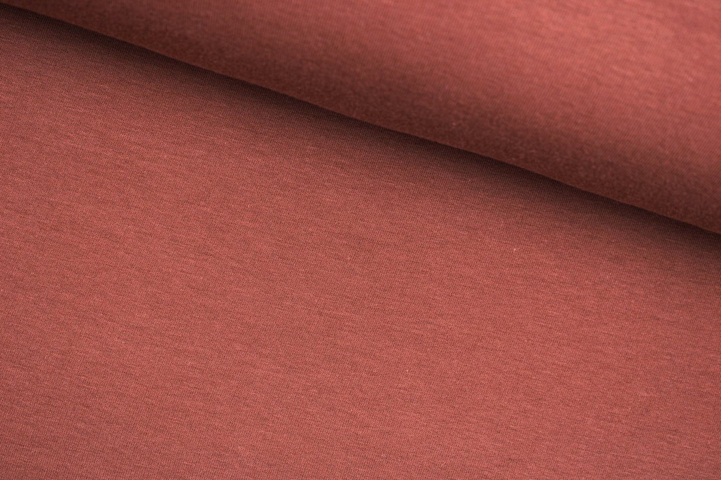 Sweatstoff Eike HW24/25 in uni terracotta quer