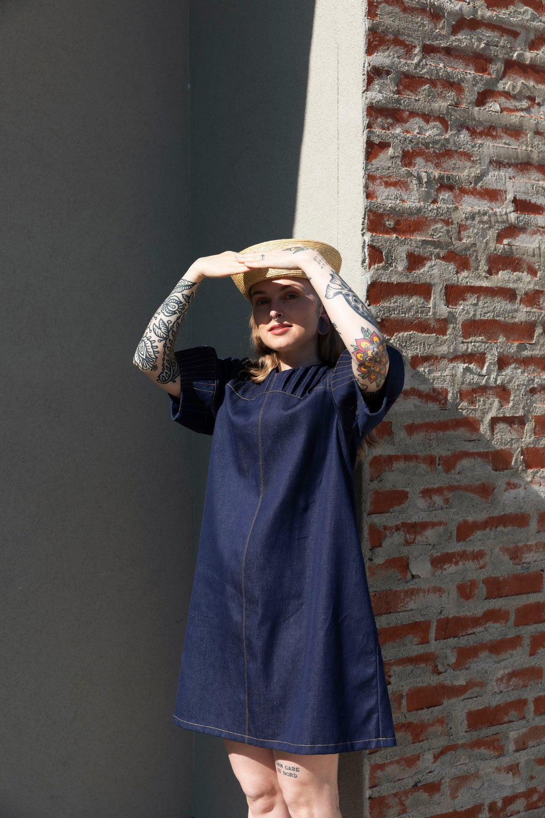 Tauko Magazin No 14 - Denim Kleid