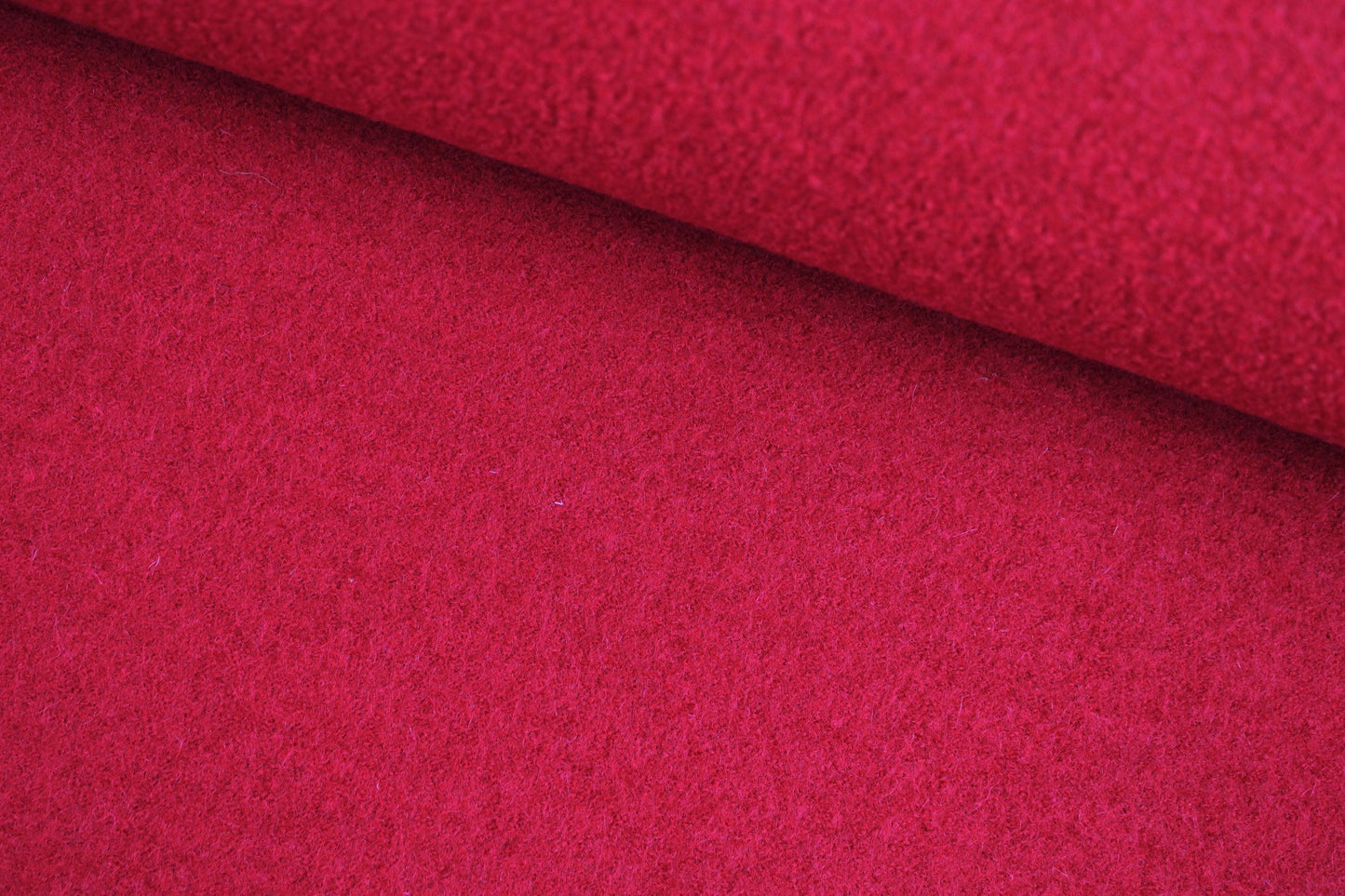 Wollwalk uni rot quer