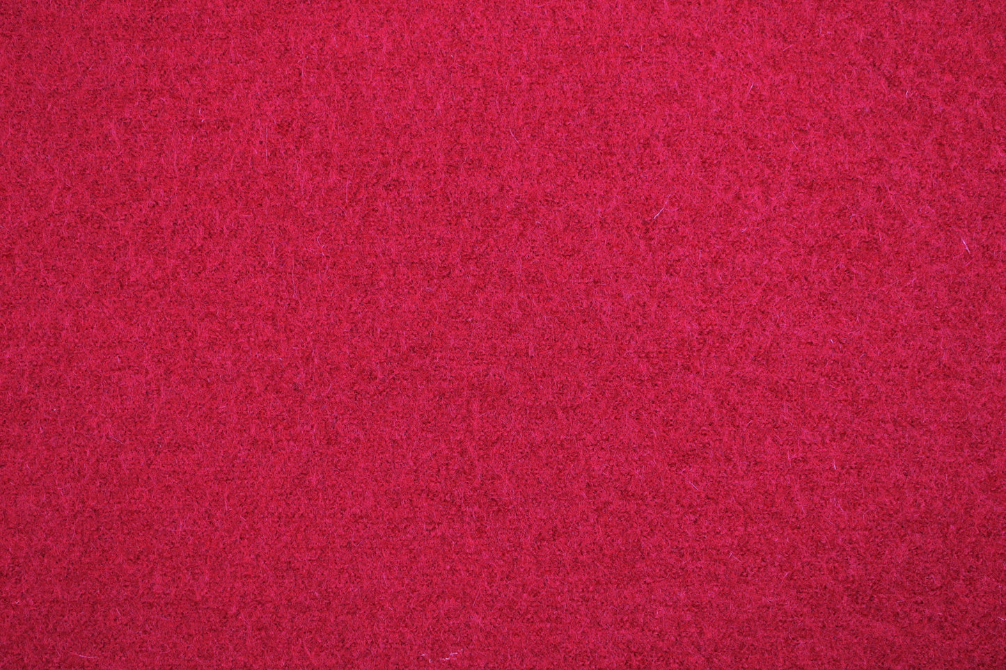 Wollwalk uni rot Detailansicht