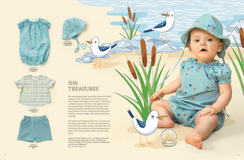 Zeitschrift Ottobre Design® Kids Sommer 03/2024