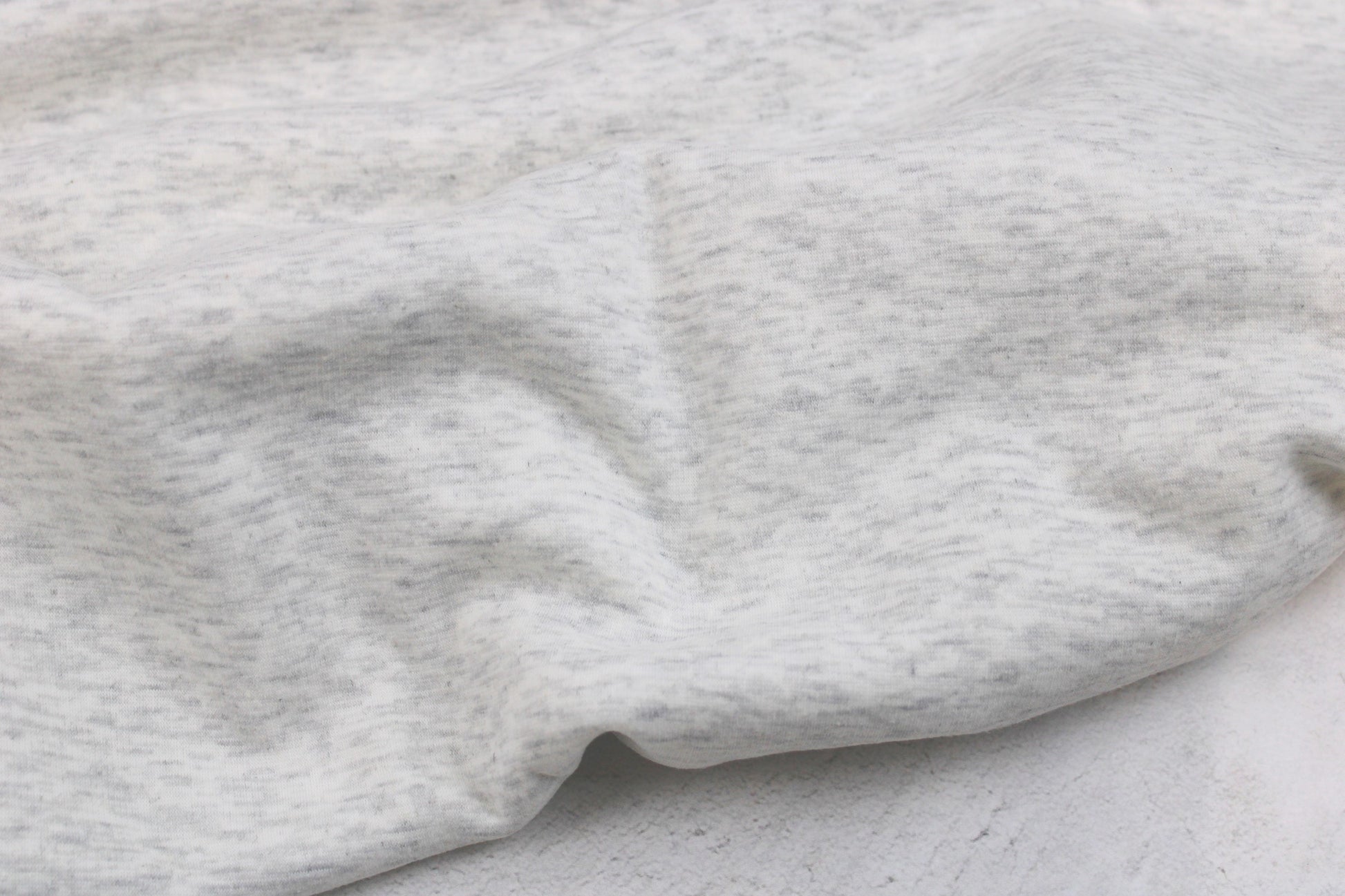 Alpenfleece Simon in wollweiß meliert mit kuschelig weißer Innenseite