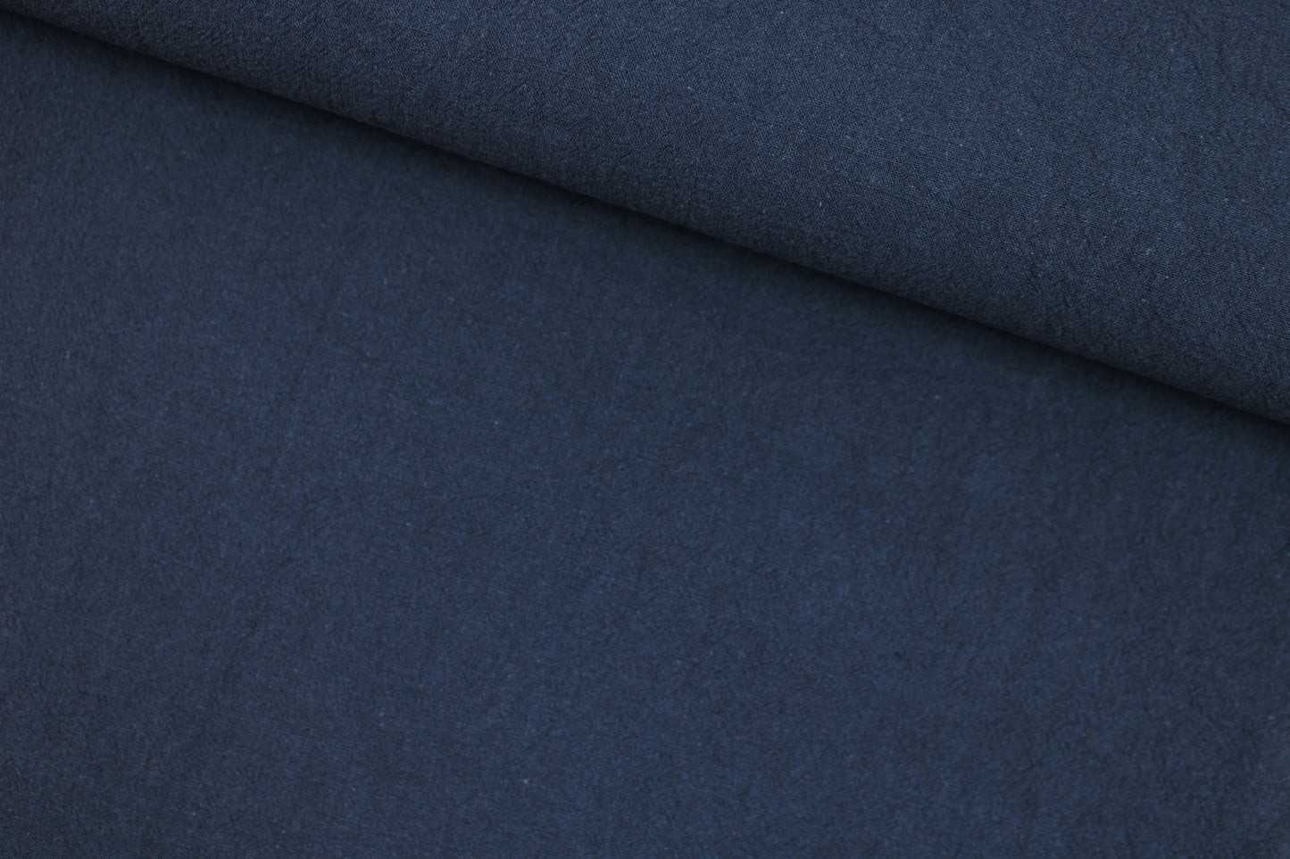 Baumwollcrepe Franky in Dunkelblau quer
