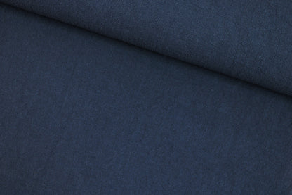 Baumwollcrepe Franky in Dunkelblau quer