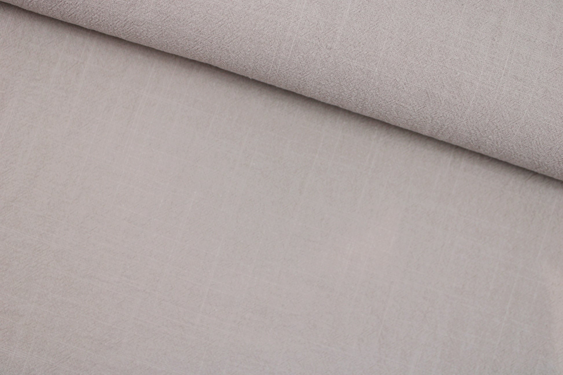 Baumwollstoff Franky mit Crepestruktur in Beige quer