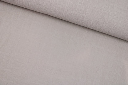 Baumwollstoff Franky mit Crepestruktur in Beige quer