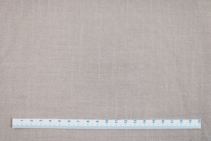 Baumwollstoff Franky mit Crepestruktur in Beige Maßstab