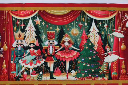 Adventskalender-Panel in rot Detailbild